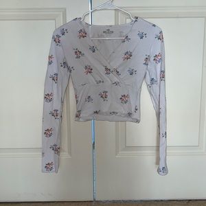 Hollister Long Sleeve Baby Tee